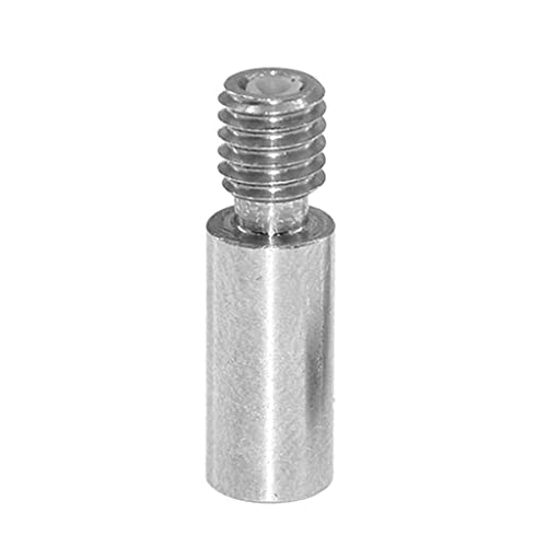 2,2 x 0,7 x 0,7 cm, Edelstahl-Hitzeschutz, für Drucker, Hotend für Zuführungsrohr, Heatbreak Throat von JDNH