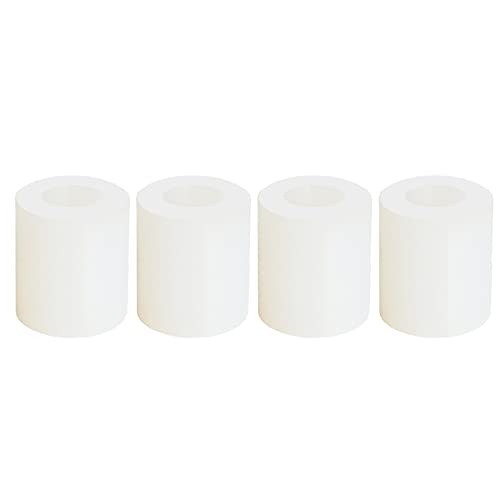 4 Stück Heißbett-Nivellierung, weiches Silikon, solide Abstandshalter, Plattform-Nivellierer für CR10/CR10S/Ende3 Druckerteil, Hochtemperatur-Silikon-Abstandshalter von JDNH