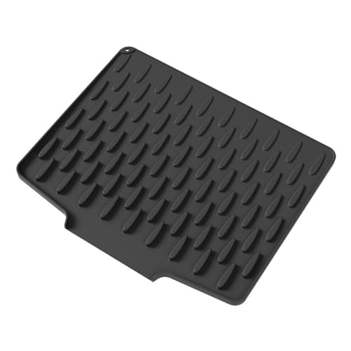 Abtropfmatte aus Silikon für Arbeitsplatten, rutschfeste Abtropfmatte, multifunktionales Küchenwerkzeug, Küchen-Trockengestell von JDNH