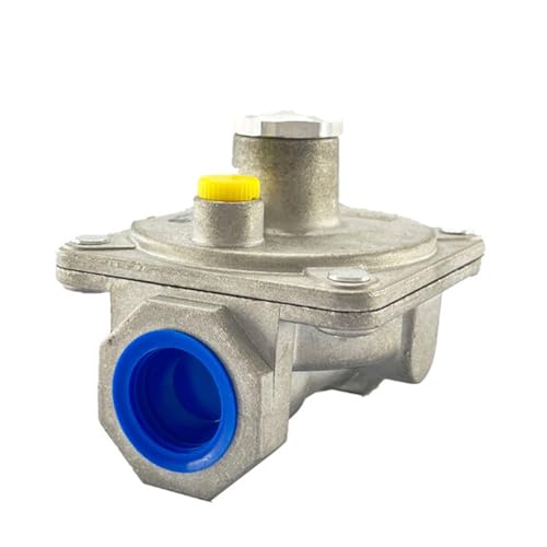 Durchflussregler in Industriequalität mit 0,5 PSIG Einlassdruckeinstellung für gewerbliche Öfen, Fritteusen, Grillplatten, Aluminium-Druckregler-Ventile von JDNH