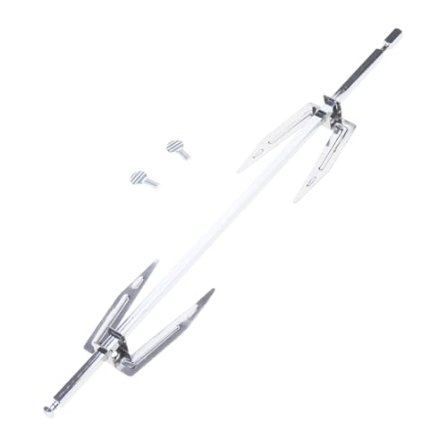 Edelstahl Grills Rotisserie Gabeln Fleischspießstangen Grill Rotierender praktischer Drehspieß Rack für BBQ Outdoor Ofen Braten Hühnerregal Edelstahl Grills Rotisserie Gabeln Fleischspießstangen Grill Rotierender praktischer Drehspieß Rack für BBQ Outdoor Ofen Braten Hühnerregal von JDNH