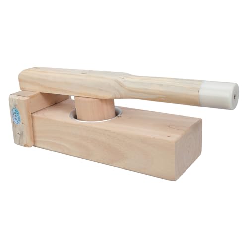 Einfach zu bedienende Mochi-Teigpresse aus Holz, einfache Mochi-Presse, schönes Gebäck, Bastelformen, kreatives Stempel-Werkstatt-Werkzeug für Dessert-Herstellung Einfach zu bedienende Mochi-Teigpresse aus Holz, einfache Mochi-Presse, schönes Gebäck, Bastelformen, kreatives Stempel-Werkstatt-Werkzeug für Dessert-Herstellung von JDNH