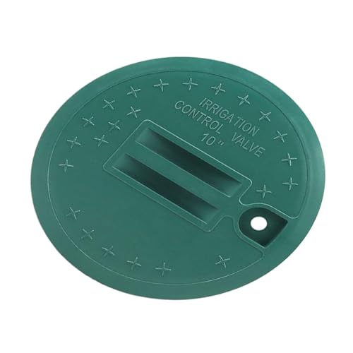 Green Valves Box Covers Replace Screw Suitable for Round Sprinkler Systems Irrigation Maintain Outdoor Valves Box Cover von JDNH
