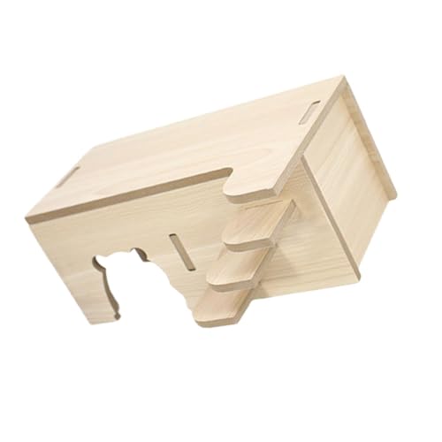 Hamsterversteck aus Holz für Kleintiere, Zwerghamster und Mäuse, Unterhaltung, Versteck Höhle, Käfigdekoration, Haustierhaus Hamsterversteck aus Holz für Kleintiere, Zwerghamster und Mäuse, Unterhaltung, Versteck Höhle, Käfigdekoration, Haustierhaus von JDNH