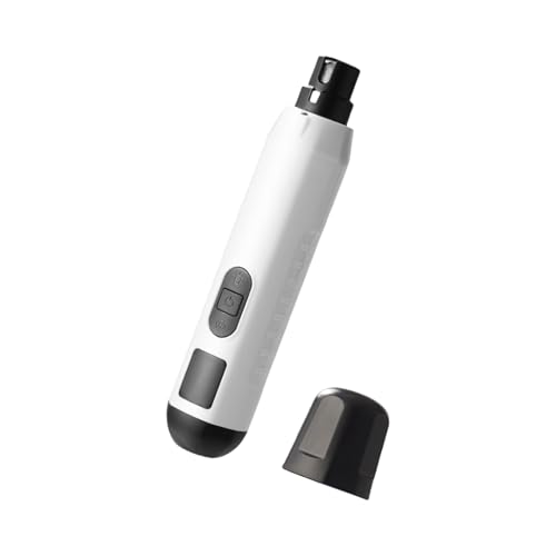 JDNH Pet Nails Grinder With Double Light And LCD Display For Precise Nails Care Trimming At Home Quiet Cats Nail Grinder Electric von JDNH