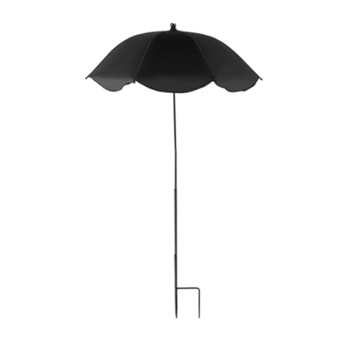 JDNH Pflanzenschirm für den Außenbereich, Sonnenschutztuch, Garten-Sonnenschutz, Schattenschirm für Topfblumen, Metall, Bodeneinführung, Sonnenschutz von JDNH