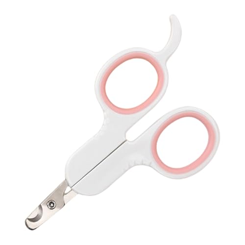 JDNH Sicherer Haustier-Nagelschneider aus Edelstahl mit rutschfestem Griff, ergonomisches Design für Hunde und Katzen, tägliche Fellpflege und Katzen von JDNH