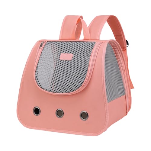 Outdoor-Katzen-Tragetasche, atmungsaktiv, geräumig, Haustier-Rucksack, bequeme Schulter für kleine Tiere, Katzen, Rucksack, Haustier-Tragetaschen für kleine Hunde Outdoor-Katzen-Tragetasche, atmungsaktiv, geräumig, Haustier-Rucksack, bequeme Schulter für kleine Tiere, Katzen, Rucksack, Haustier-Tragetaschen für kleine Hunde von JDNH