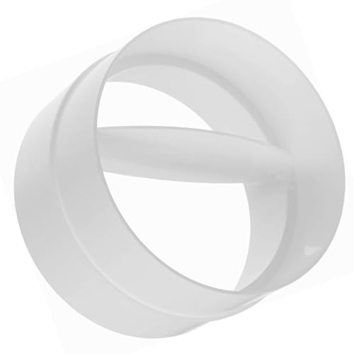 Rohr-Zugluftblocker, Luftk-Rückschlagventile, 10,2 cm, PVC-Rückschlagventile, Zugluftblocker, Kanalverbinder für Badezimmer-Ventilator-Blocker, Dämpfer Rohr-Zugluftblocker, Luftk-Rückschlagventile, 10,2 cm, PVC-Rückschlagventile, Zugluftblocker, Kanalverbinder für Badezimmer-Ventilator-Blocker, Dämpfer von JDNH
