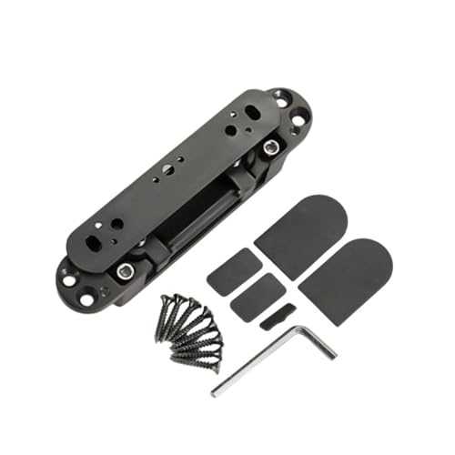 Unsichtbare Türscharniere, verstellbar, verdeckte Scharniere, Ersatzscharnier aus Aluminiumlegierung, Möbelstück aus Aluminiumlegierung Unsichtbare Türscharniere, verstellbar, verdeckte Scharniere, Ersatzscharnier aus Aluminiumlegierung, Möbelstück aus Aluminiumlegierung von JDNH