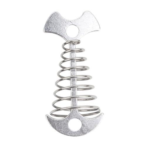 Zelthering, winddicht, Fischgräten-Deckanker, Zeltspanner für Outdoor, Camping, Wandern, langlebig, verstellbar, Fischgrätenanker, tragbares Zelt, korrosionsbeständig Zelthering, winddicht, Fischgräten-Deckanker, Zeltspanner für Outdoor, Camping, Wandern, langlebig, verstellbar, Fischgrätenanker, tragbares Zelt, korrosionsbeständig von JDNH