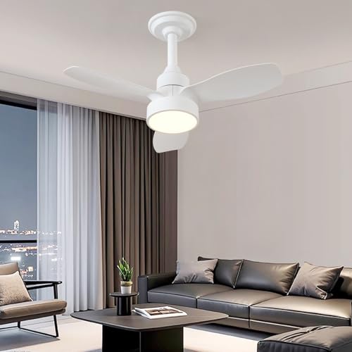 JDONG Deckenventilator mit Beleuchtung und Fernbedienung 36W LED Leise Deckenleuchte Weiß Ventilator Mit Dimmbar Timer Einstellbare Windgeschwindigkeit JDONG Deckenventilator mit Beleuchtung und Fernbedienung 36W LED Leise Deckenleuchte Weiß Ventilator Mit Dimmbar Timer Einstellbare Windgeschwindigkeit von JDONG