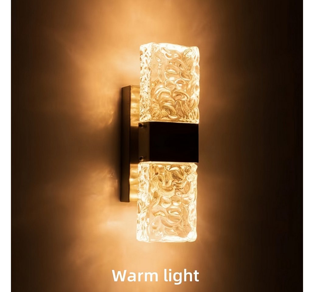 JDONG LED Wandleuchte Moderne LED-Wandleuchte, Kristall-Wandleuchter, Kristall-Wandleuchte, halb eingebaute Wandleuchte JDONG LED Wandleuchte Moderne LED-Wandleuchte, Kristall-Wandleuchter, Kristall-Wandleuchte, halb eingebaute Wandleuchte von JDONG