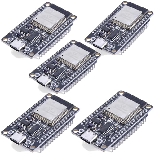 JDXFENG ESP32 ESP32 WROOM-32 Entwicklungsboard WiFi+Bluetooth-kompatibles IOT-Entwicklungsboard Typ-C-Funkmodul Ultra-geringer Stromverbrauch for Smart Home CH340C von JDXFENG