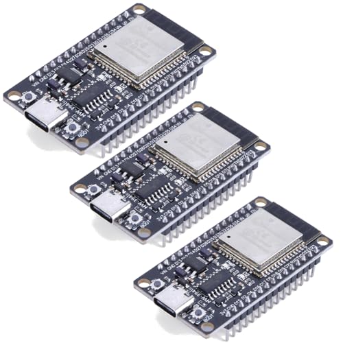 JDXFENG ESP32 ESP32 WROOM-32 Entwicklungsboard WiFi+Bluetooth-kompatibles IOT-Entwicklungsboard Typ-C-Funkmodul Ultra-geringer Stromverbrauch for Smart Home CH340C von JDXFENG