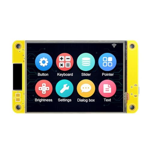 JDXFENG ESP32-Entwicklungsplatine, 2,8-Zoll-LCD-TFT-Touchscreen-Entwicklungsmodul, Dual-Core-RGB-Smart-Display-Bildschirm von JDXFENG