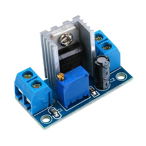 JDXFENG LM317 DC-DC-Wandler Step Down Linearregler Eingang 4,5 V–40 V Leiterplattenmodul Ausgang 1,2–37 V for MP3 MP4 PSP von JDXFENG