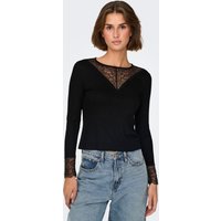 JDY Spitzenshirt "JDYROXY L/S LACE TOP JRS NOOS" von JDY