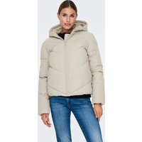 JDY Steppjacke "JDYARNHEM WATER REP SHORT PUFFA OTW NOOS", mit Kapuze von JDY