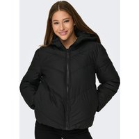 JDY Steppjacke "JDYARNHEM WATER REP SHORT PUFFA OTW NOOS", mit Kapuze von JDY