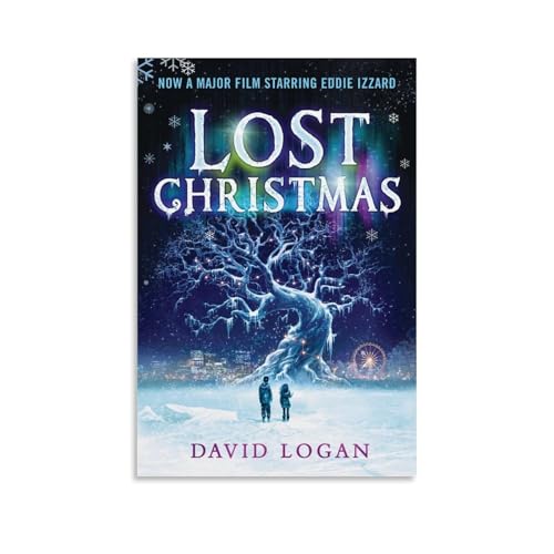 JDYANSHENG Poster mit Aufschrift "Lost Christmas", ästhetisches Cover-Poster, Designgemälde für Wohnzimmer, Schlafzimmer, 30 x 45 cm, ungerahmter Stil von JDYANSHENG