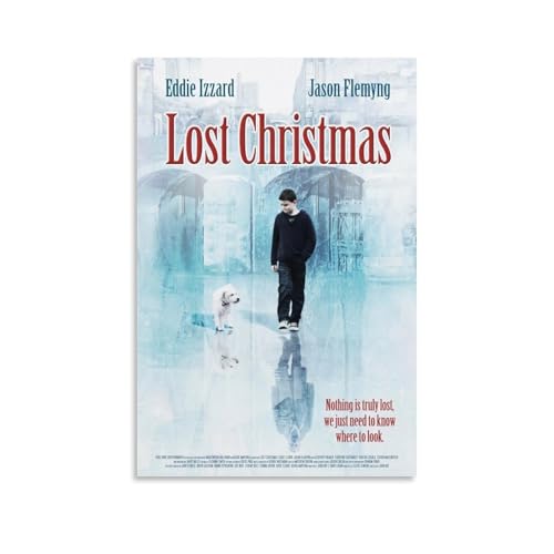 JDYANSHENG Poster mit Aufschrift "Lost Christmas", ästhetisches Cover-Poster, Designgemälde für Wohnzimmer, Schlafzimmer, 40 x 60 cm, ungerahmter Stil von JDYANSHENG
