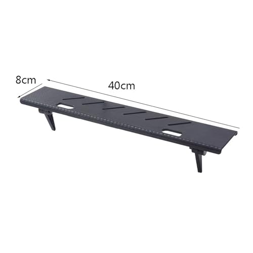 Aktenschrank Für Den Schreibtisch, Monitor-TV-Top-Rack-Zubehör, Set-Top-Box-Halterungsregal Zur Aufbewahrung, Verstellbarer TV-Bildschirm-Top-Rack-Halter, Computermonitor-Desktop-Ständer(E) von JDZYFFS