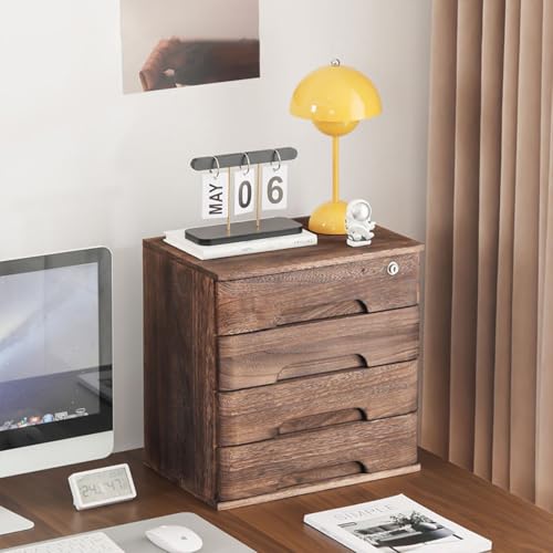 Aktenschrank Für Den Schreibtisch - Aufbewahrungsbox Mit Schubladen, Schreibtisch-Aufbewahrungsbox, Schreibtischs-Flachaktenschrank Mit Schloss, Schreibtischs-Aufbewahrungsschrank/Datenschrank(A,4 lay Aktenschrank Für Den Schreibtisch - Aufbewahrungsbox Mit Schubladen, Schreibtisch-Aufbewahrungsbox, Schreibtischs-Flachaktenschrank Mit Schloss, Schreibtischs-Aufbewahrungsschrank/Datenschrank(A,4 lay von JDZYFFS