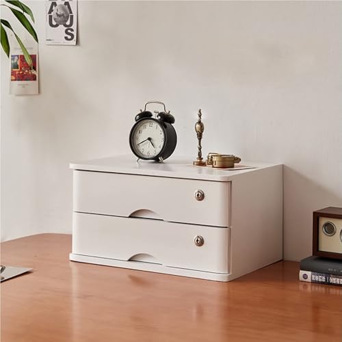 Aktenschrank Für Den Schreibtisch - Schreibtisch-Aufbewahrungsbox Aus Holz(E,2 Layer) von JDZYFFS