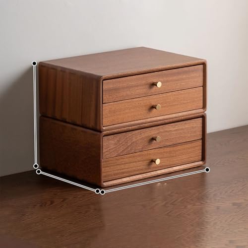Aktenschrank Für Den Schreibtisch - Schreibtisch Organizer Aufbewahrungsboxen, Schreibtischs-Organizer Aus Holz, Schreibtischs-Schubladenschrank, Tragbare Schreibtisches-Organisation(D) von JDZYFFS