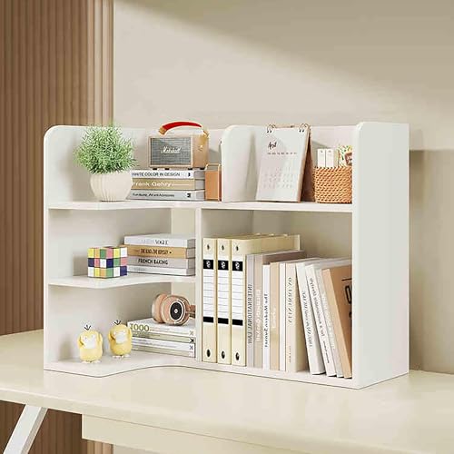 JDZYFFS Desktop Organizer Bücherregal - Computer-Schreibtisch-Bücherregal, Nur Schreibtisch-Aufsatz(A,36 * 80 * 50cm) von JDZYFFS