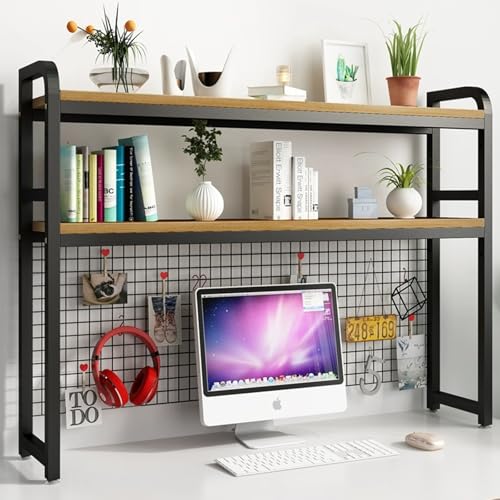 JDZYFFS Schreibtisch-Bücherregal - Schreibtisch-Organizer von JDZYFFS