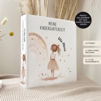 Kindergarten Ordner "Prinzessin Iii" Personalisiert Mit Namen Als Geschenk/Sammelmappe Und Ringordner Für Krippe Schule Oder Kita Din A4 von JDesignerie