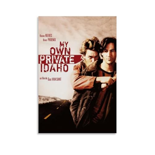 JDfenggu My Own Private Idaho-Poster, Wandkunst, ästhetisches Cover-Poster, Designgemälde für Wohnzimmer, Schlafzimmer, 20 x 30 cm, ungerahmter Stil von JDfenggu
