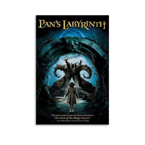 JDfenggu Pan's Labyrinth-Poster, Wandkunst, ästhetisches Cover-Poster, Designgemälde für Wohnzimmer, Schlafzimmer, 60 x 90 cm, ungerahmter Stil JDfenggu Pan's Labyrinth-Poster, Wandkunst, ästhetisches Cover-Poster, Designgemälde für Wohnzimmer, Schlafzimmer, 60 x 90 cm, ungerahmter Stil von JDfenggu