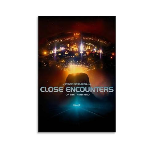 JDfenggu Poster "Close Encounters of The Third Kind", ästhetisches Cover-Poster, Designgemälde für Wohnzimmer, Schlafzimmer, 60 x 90 cm, ungerahmt JDfenggu Poster "Close Encounters of The Third Kind", ästhetisches Cover-Poster, Designgemälde für Wohnzimmer, Schlafzimmer, 60 x 90 cm, ungerahmt von JDfenggu