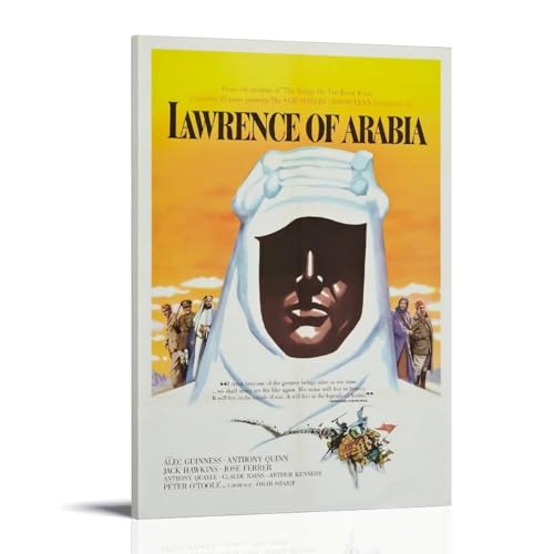 JDfenggu Poster Lawrence of Arabia, ästhetisches Cover, Poster, Design Gemälde für Wohnzimmer, Schlafzimmer, 30 x 45 cm, Rahmenstil von JDfenggu