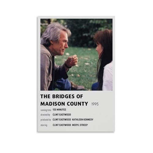 JDfenggu Poster "The Bridges of Madison County", ästhetisches Cover-Poster, Design Gemälde für Wohnzimmer, Schlafzimmer, 60 x 90 cm, ungerahmter Stil JDfenggu Poster "The Bridges of Madison County", ästhetisches Cover-Poster, Design Gemälde für Wohnzimmer, Schlafzimmer, 60 x 90 cm, ungerahmter Stil von JDfenggu