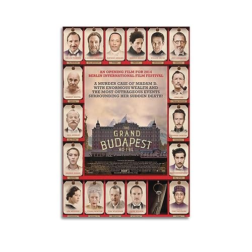JEAM The Grand Budapest Hotel Ästhetische Bilder Individuelle Raumdekoration Wohnheim Wanddekoration Kunst Poster, Albumcover Bild Dekor Poster 50 x 75 cm Unrahmen-Stil JEAM The Grand Budapest Hotel Ästhetische Bilder Individuelle Raumdekoration Wohnheim Wanddekoration Kunst Poster, Albumcover Bild Dekor Poster 50 x 75 cm Unrahmen-Stil von JEAM