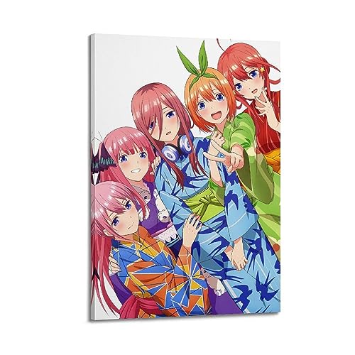 JEAM The Quintessential Quintuplets Ästhetische Bilder, individuelles Raumdekor, Wohnheim, Wanddekoration, Kunstposter, Albumcover, Bild, Dekor-Poster, 30 x 45 cm, Rahmenstil JEAM The Quintessential Quintuplets Ästhetische Bilder, individuelles Raumdekor, Wohnheim, Wanddekoration, Kunstposter, Albumcover, Bild, Dekor-Poster, 30 x 45 cm, Rahmenstil von JEAM