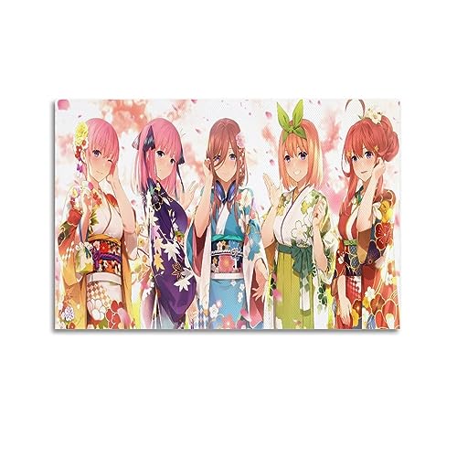 JEAM The Quintessential Quintuplets Ästhetische Bilder, individuelles Raumdekor, Wohnheim, Wanddekoration, Kunstposter, Albumcover, Bild, Dekor-Poster, 30 x 45 cm, ungerahmt JEAM The Quintessential Quintuplets Ästhetische Bilder, individuelles Raumdekor, Wohnheim, Wanddekoration, Kunstposter, Albumcover, Bild, Dekor-Poster, 30 x 45 cm, ungerahmt von JEAM
