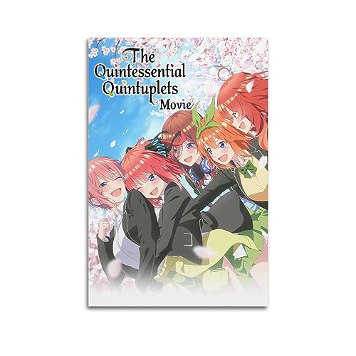 JEAM The Quintessential Quintuplets Ästhetische Bilder, individuelles Raumdekor, Wohnheim, Wanddekoration, Kunstposter, Albumcover, Bild, Dekor-Poster, 30 x 45 cm, ungerahmt JEAM The Quintessential Quintuplets Ästhetische Bilder, individuelles Raumdekor, Wohnheim, Wanddekoration, Kunstposter, Albumcover, Bild, Dekor-Poster, 30 x 45 cm, ungerahmt von JEAM