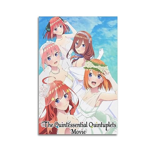 JEAM The Quintessential Quintuplets Aesthetic Pictures Individual Room Decor Dorm Wall Decor Art Poster, Albumcover Picture Decor Poster, 40 x 60 cm, ungerahmt JEAM The Quintessential Quintuplets Aesthetic Pictures Individual Room Decor Dorm Wall Decor Art Poster, Albumcover Picture Decor Poster, 40 x 60 cm, ungerahmt von JEAM