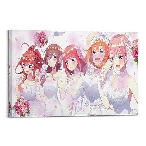 JEAM The Quintessential Quintuplets Aesthetic Pictures Individual Room Decor Dorm Wall Decor Art Poster, Albumcover Picture Decor Poster 20 x 30 cm Frame-style JEAM The Quintessential Quintuplets Aesthetic Pictures Individual Room Decor Dorm Wall Decor Art Poster, Albumcover Picture Decor Poster 20 x 30 cm Frame-style von JEAM