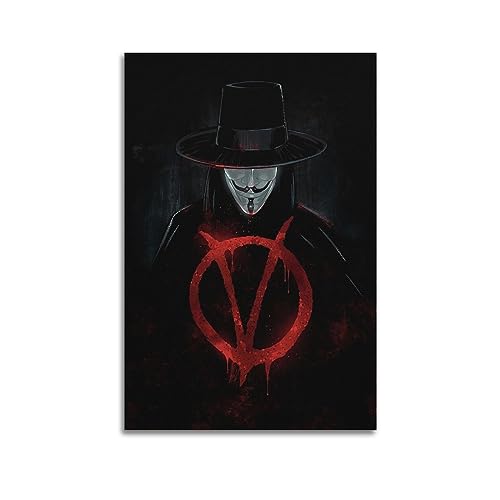 JEAM V for Vendetta Ästhetische Bilder, individuelles Raumdekor, Wohnheim, Wanddekoration, Kunstposter, Albumcover, Bild, Dekor-Poster, 30 x 45 cm, ungerahmt JEAM V for Vendetta Ästhetische Bilder, individuelles Raumdekor, Wohnheim, Wanddekoration, Kunstposter, Albumcover, Bild, Dekor-Poster, 30 x 45 cm, ungerahmt von JEAM