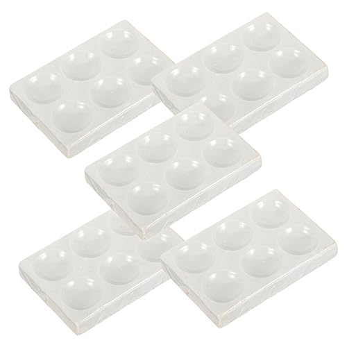 5 Stk Reaktionsplatte Aus Keramik Reaktionsplatte Für Chemische Tests Spot-reaktionsplatte Spotplatte Für Chemische Experimente Porzellan-tüpfelplatte Für Das Labor Weiß JECOMPRIS von JECOMPRIS