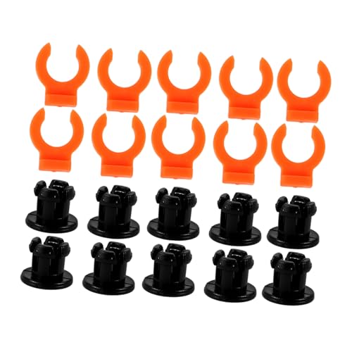 JECOMPRIS 1 Satz Druckerzubehör Rohrklemmen Schnellverbinder Schlauchclip 3d-druckerteile 3d-druckteile 3d-drucker-clip Schlauchschellen Unterstützung Für 3d-drucker Rohrschelle Plastik von JECOMPRIS
