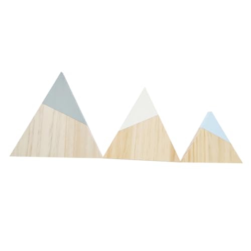 JECOMPRIS 1 Satz Holz Mountain Rustikales Tischdekor Aus Holz Im Bergdesign Für Wohnzimmer Restaurants Und Hotels Langlebig Und Pflegeleicht 3 Stück JECOMPRIS 1 Satz Holz Mountain Rustikales Tischdekor Aus Holz Im Bergdesign Für Wohnzimmer Restaurants Und Hotels Langlebig Und Pflegeleicht 3 Stück von JECOMPRIS