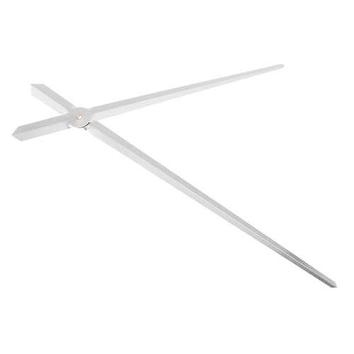 JECOMPRIS 1 Satz Quarzuhr Zeiger Uhrzeiger Selber Machen DIY-Uhr-ersatzzeiger Ersatzteile Für Uhren Uhrersatzmechanismus Zarter Uhrzeiger DIY-uhrenersatz Uhrzeiger Ersetzen Aluminium Silber von JECOMPRIS