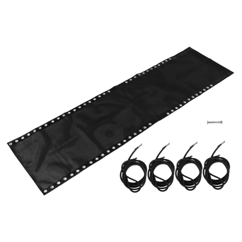 JECOMPRIS 1 Set Ersatzstoff Für Liegestuhl Spezialseil Für Loungesessel Sling Sessel Ersatzstoff Ersatzstoff Für Stühle Loungesessel Ersatz Schwarzes Nylon von JECOMPRIS